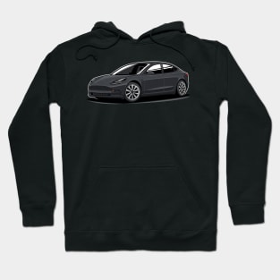 Model 3 (Black) Hoodie